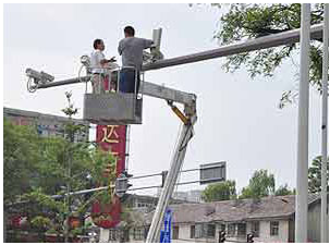 南关交警台闯红灯电子警察项目