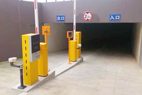 四川彭州车牌识别停车场系统项目