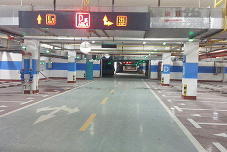 Wuhan OCT Parking Space Guidance System