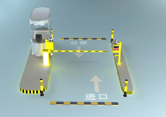 Parking Lot License Plate Recognition System