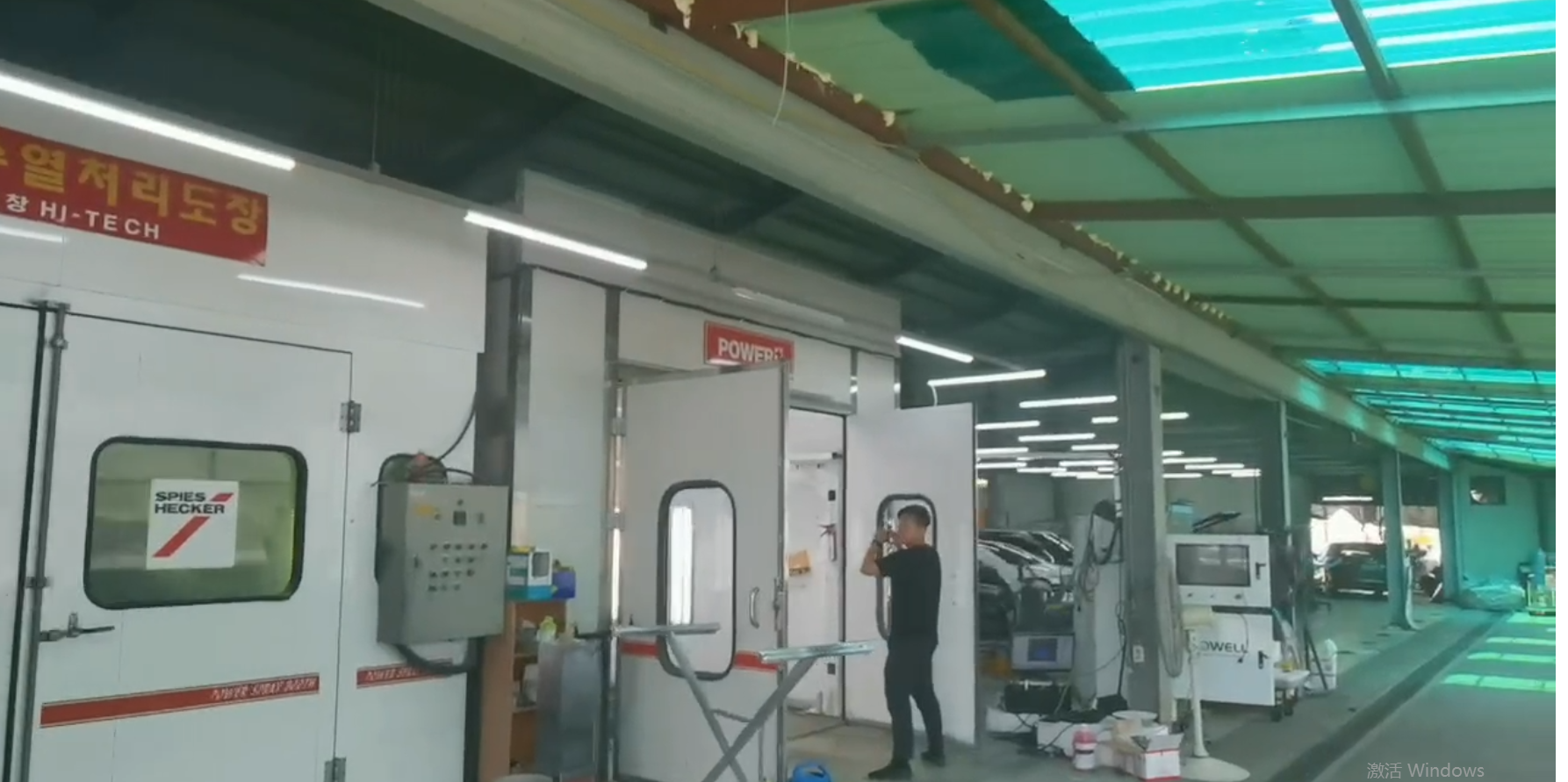 喷漆机器人出口韩国项目