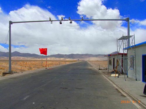 西藏阿里高清区间测速卡口项目