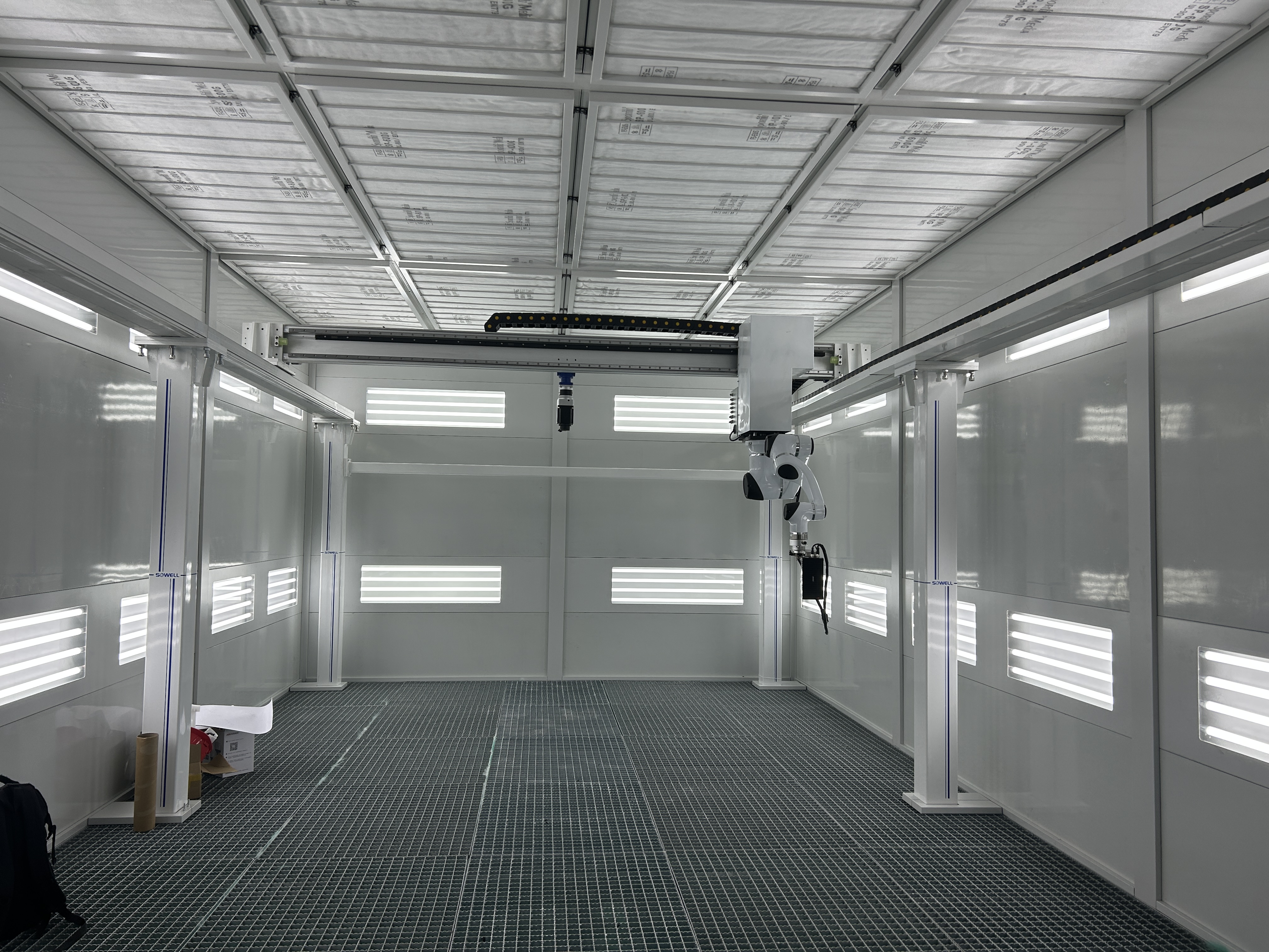 南非喷涂机器人项目