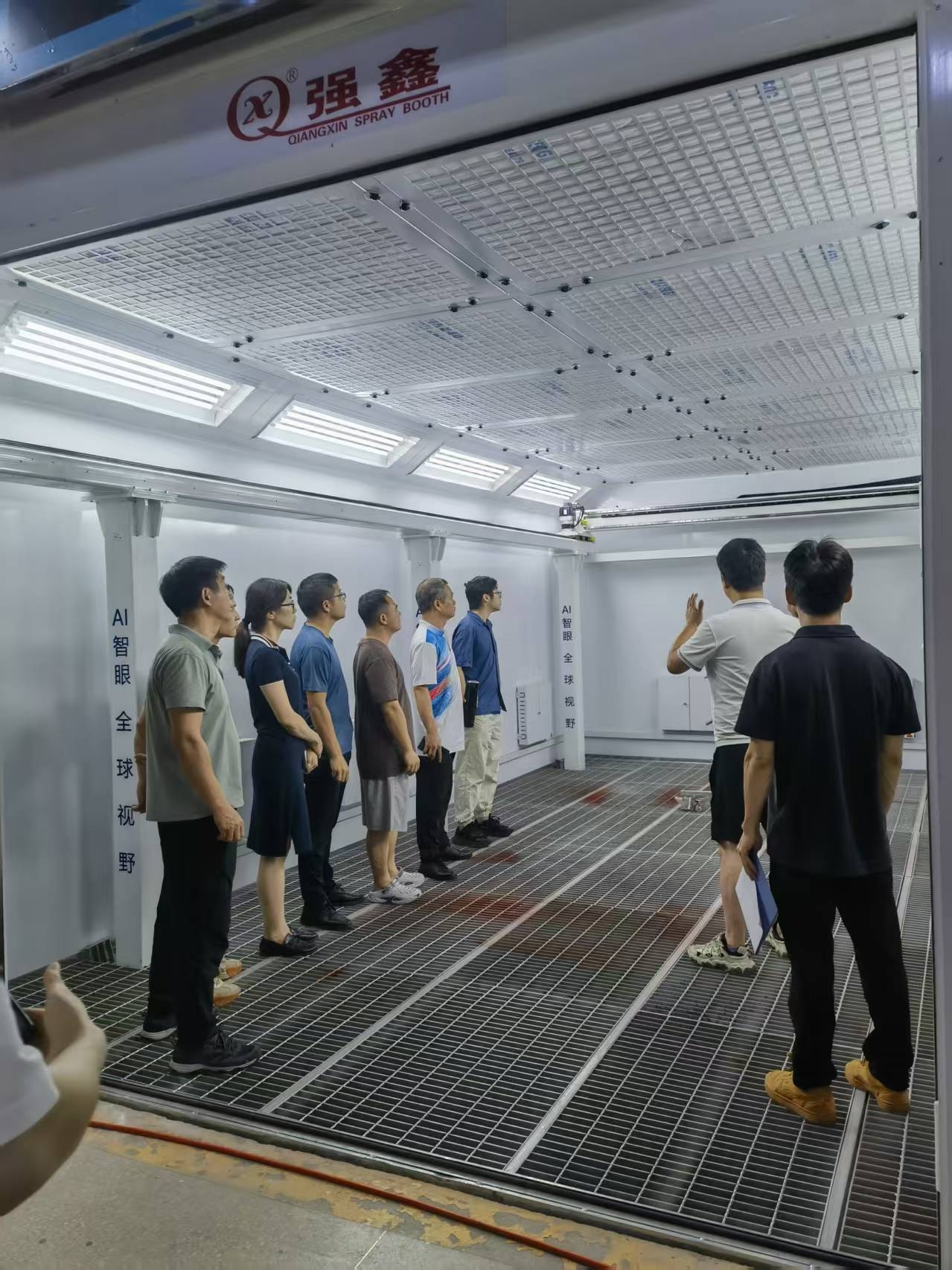 Spraying Robot Project of Guangxi Vocational and Technical School of Transportation